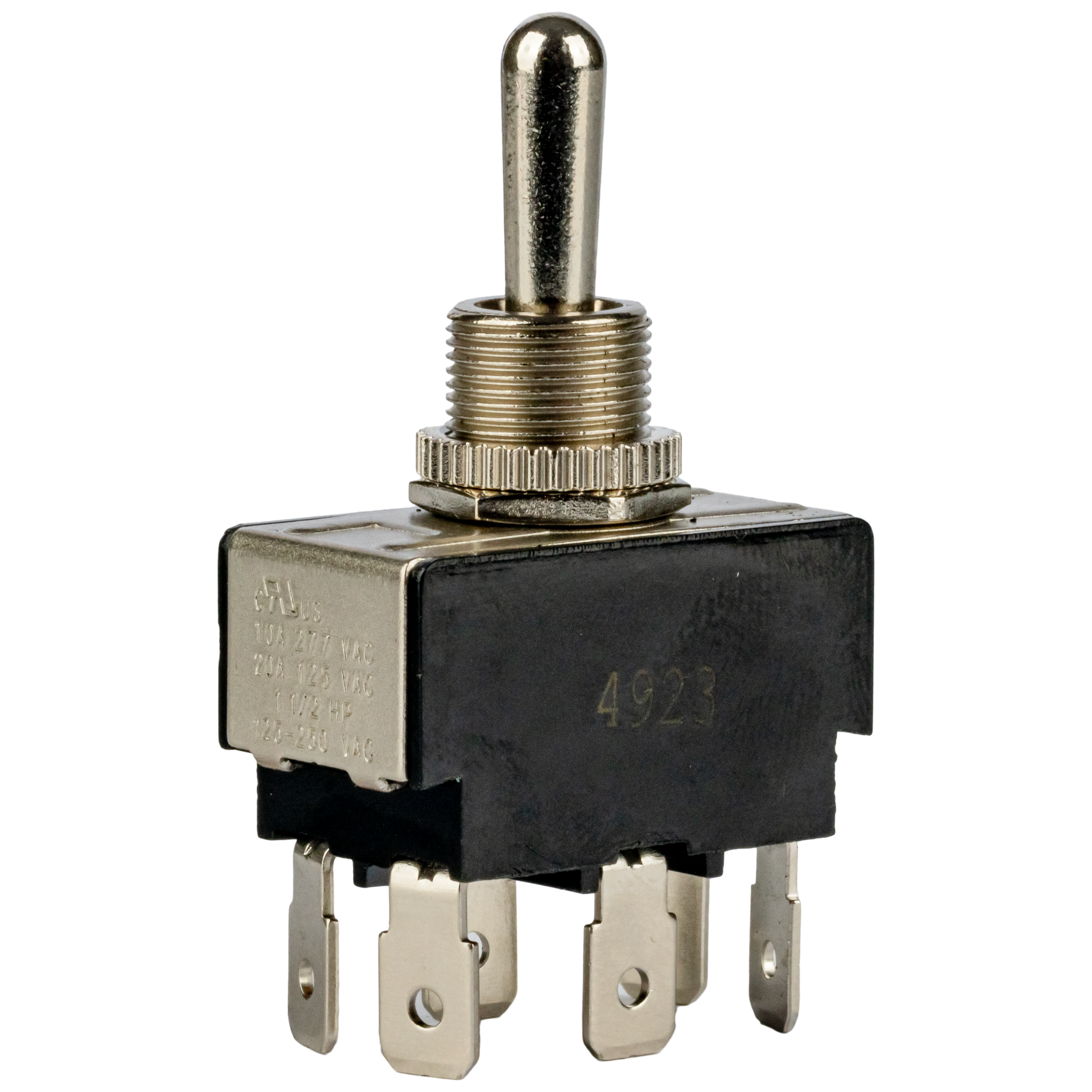 Up-Momentary On - Center-Off - Down-Momentary On - Standard Handle